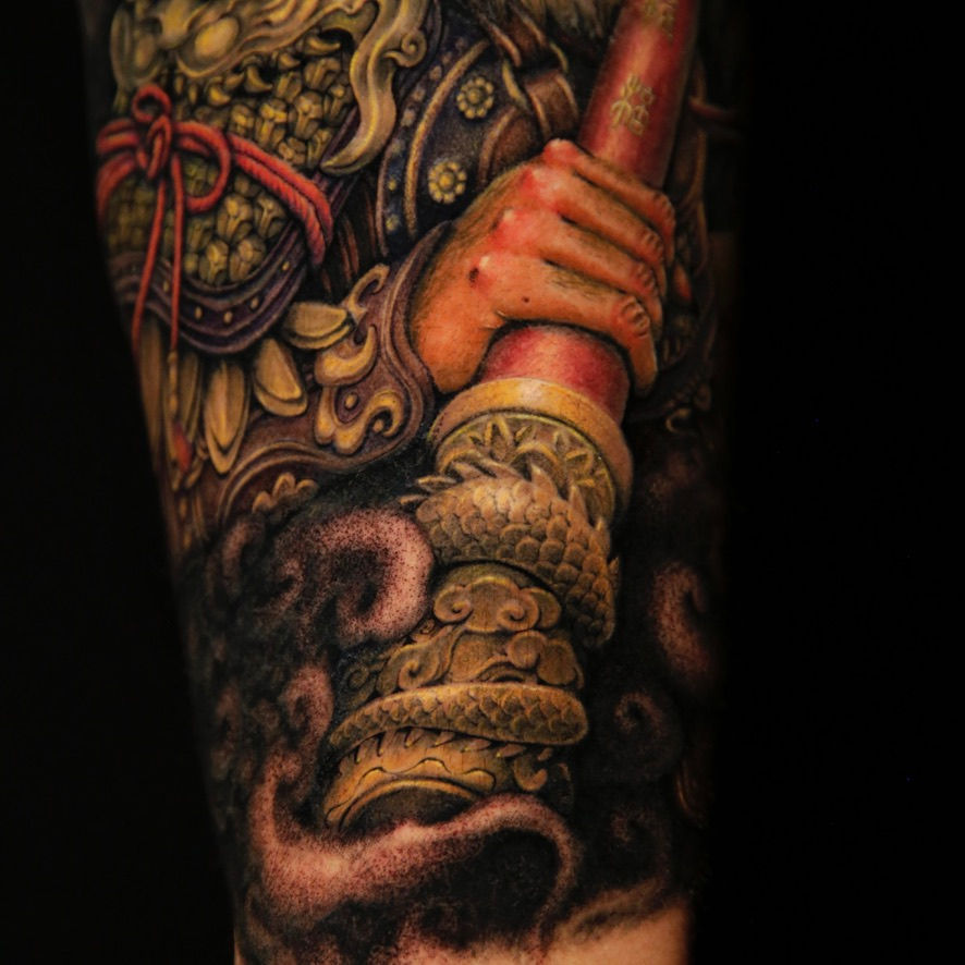 Asian style tattoo