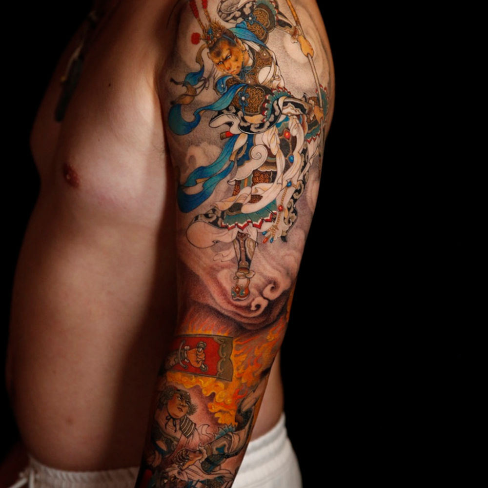 Asian style tattoo